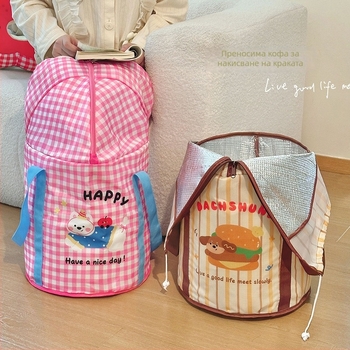 Сгъваема вана за крака за дома, дълбока кофа за къпане на крака, водоустойчива тъкан, подходяща за мъже, модел LH168