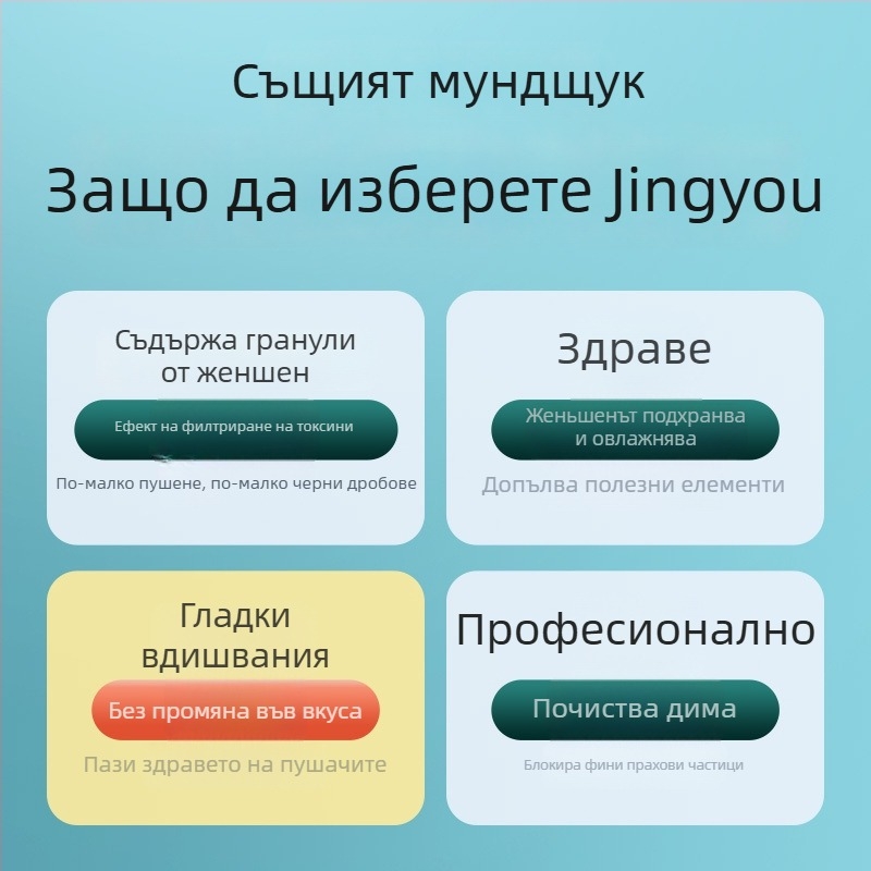 Еднократен пластмасов държач за филтър за цигари с четири режима на филтриране (грубо/средно/фино), печат на лого, 100 броя