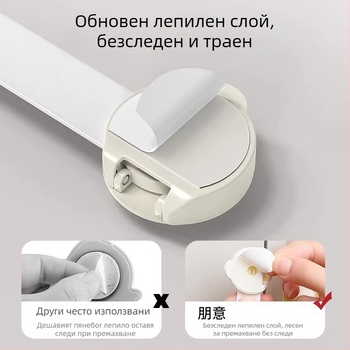Детска заключалка за чекмеджета и шкафове – предпазва от отваряне и щипване (Модел: Стандартен; Материал: Стандартен; Артикул: TTT1004011987; Стил: Модерен минималистичен)