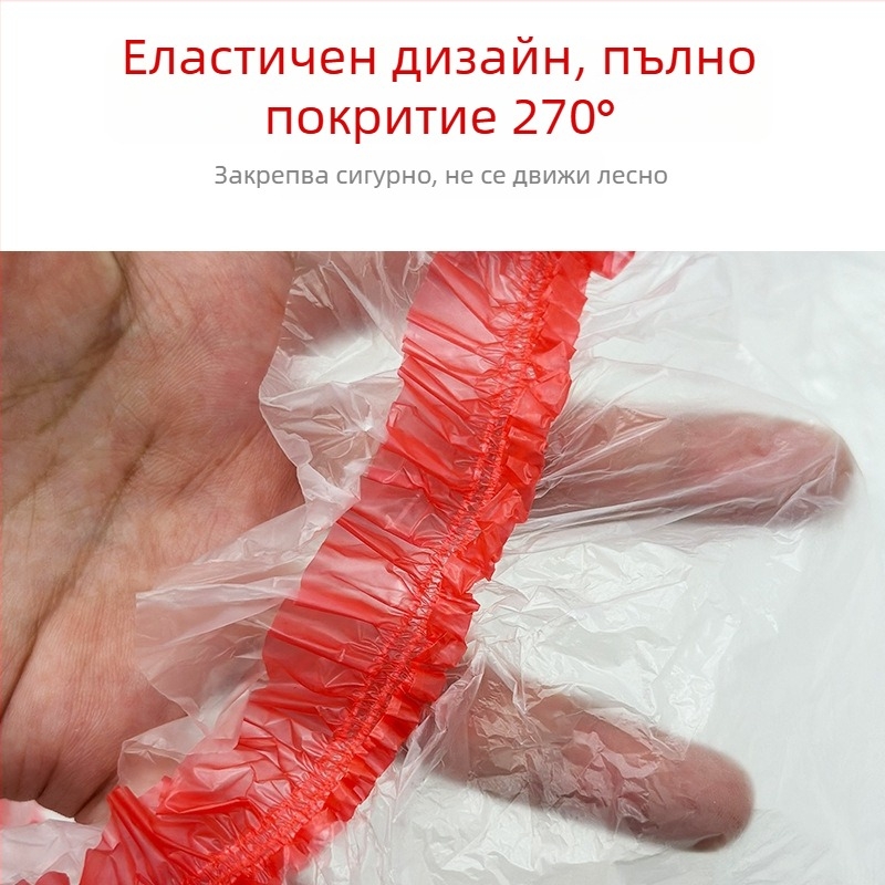 Еднократно пластмасово покривало за легло – кръгло, прозрачно, защита от прах за мебели