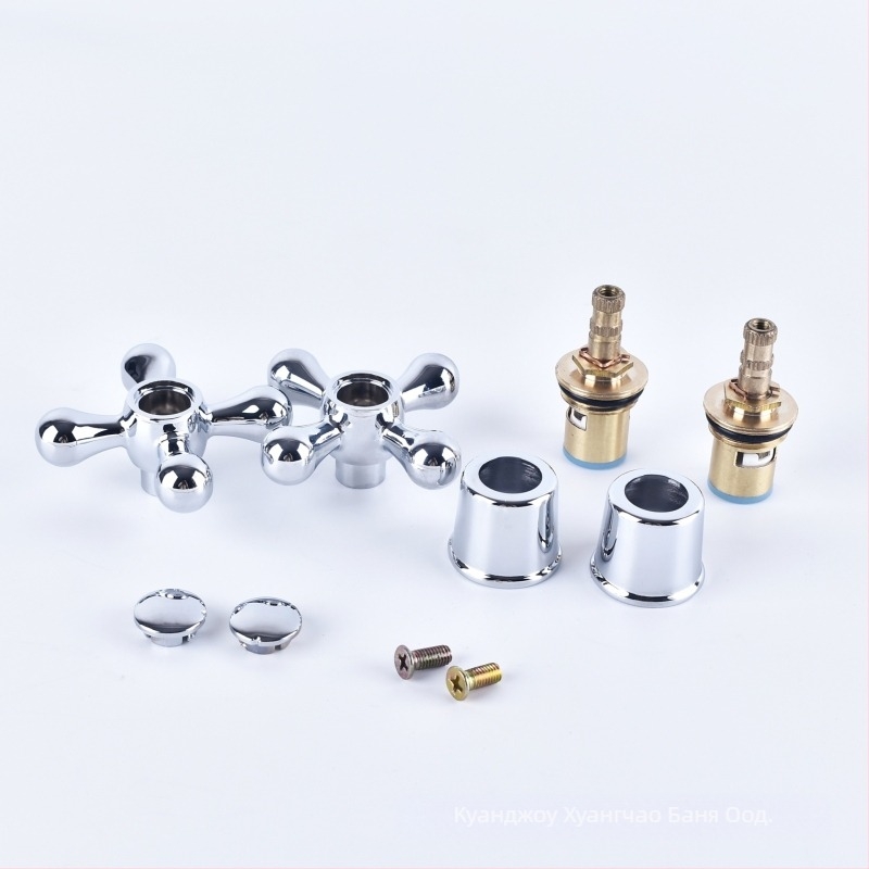 Ръкохватка за кран с ъглов клапан — пластмасова, единична шарнирна конструкция, модерен стил, персонализирана обработка