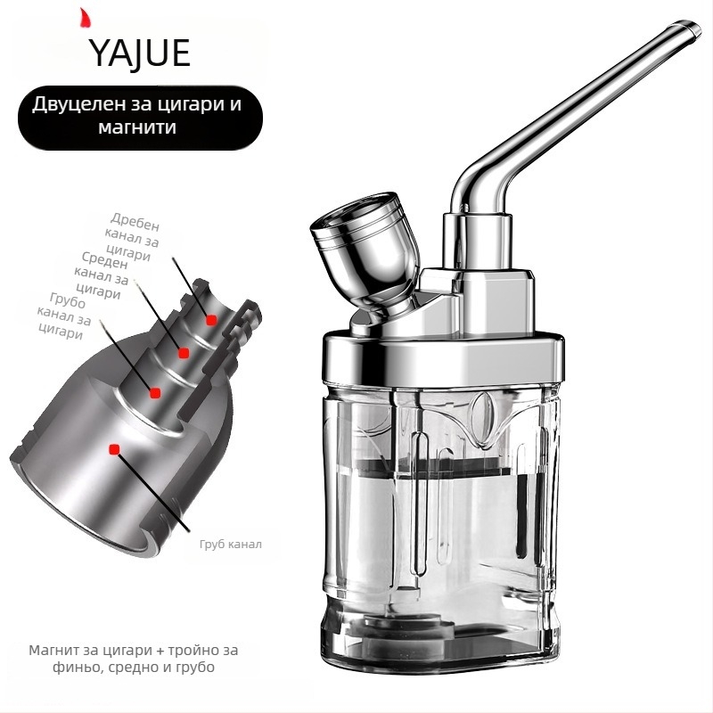 Филтър за цигари с три режима — дебел, среден и тънък, пластмасов