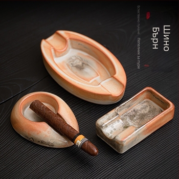 Порцеланов пепелник за пури – Kangli Ceramics, произход Дехуа, Китайски стил, печат на лого