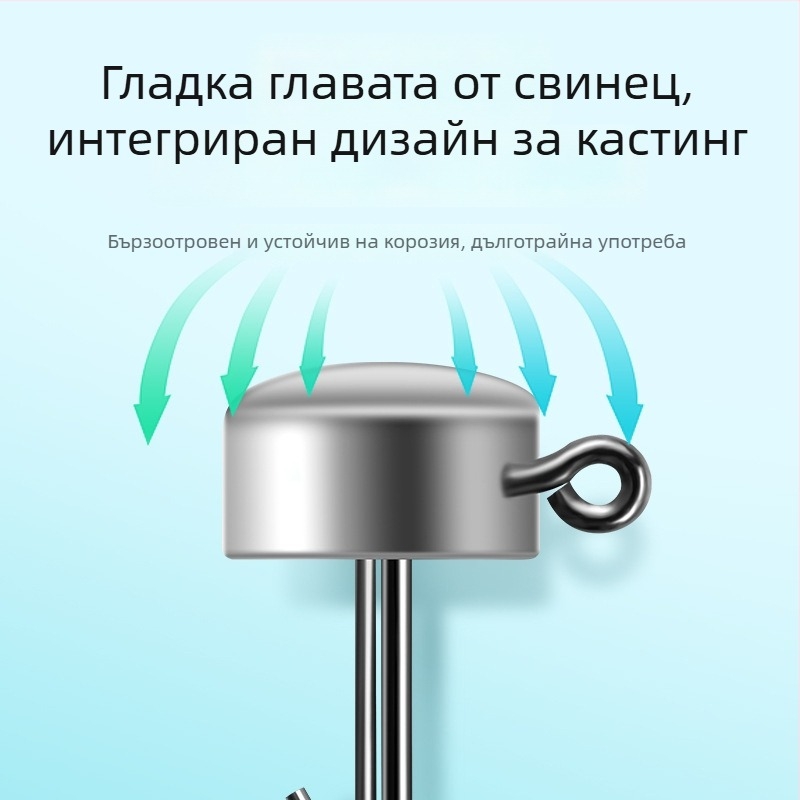Chuangxin оловна кука за лур примами, назъбена риболовна кука за риболов на океански плаж