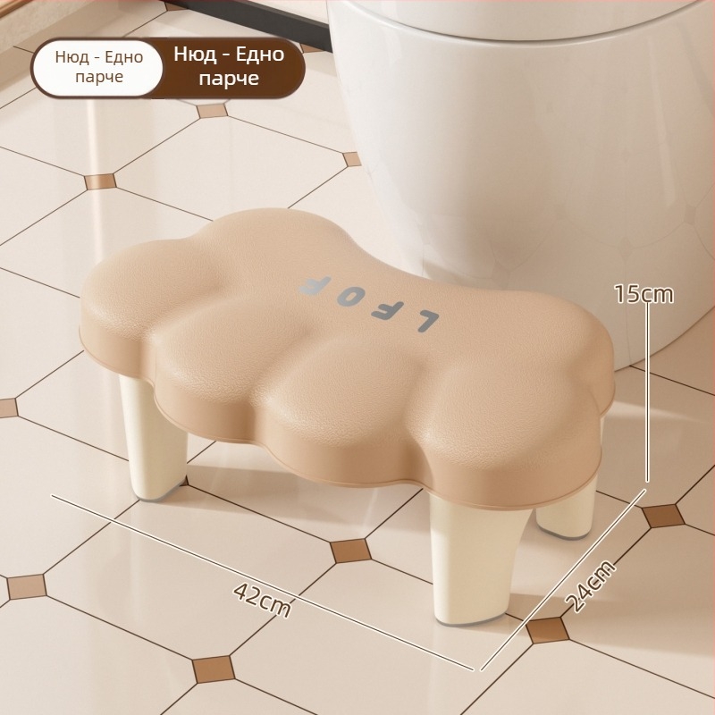 PP столче за крак за баня, антихлъзгащо, не се сгъва, марка Yushi