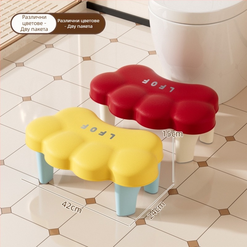 PP столче за крак за баня, антихлъзгащо, не се сгъва, марка Yushi