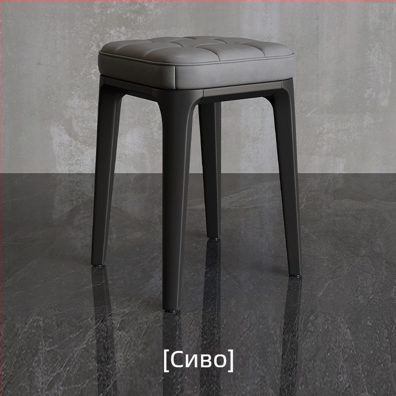 Doyimi Home 2600RBCD пластмасов стол – Stackable, дебел, с мека тапицирана седалка, модерен минималистичен дизайн