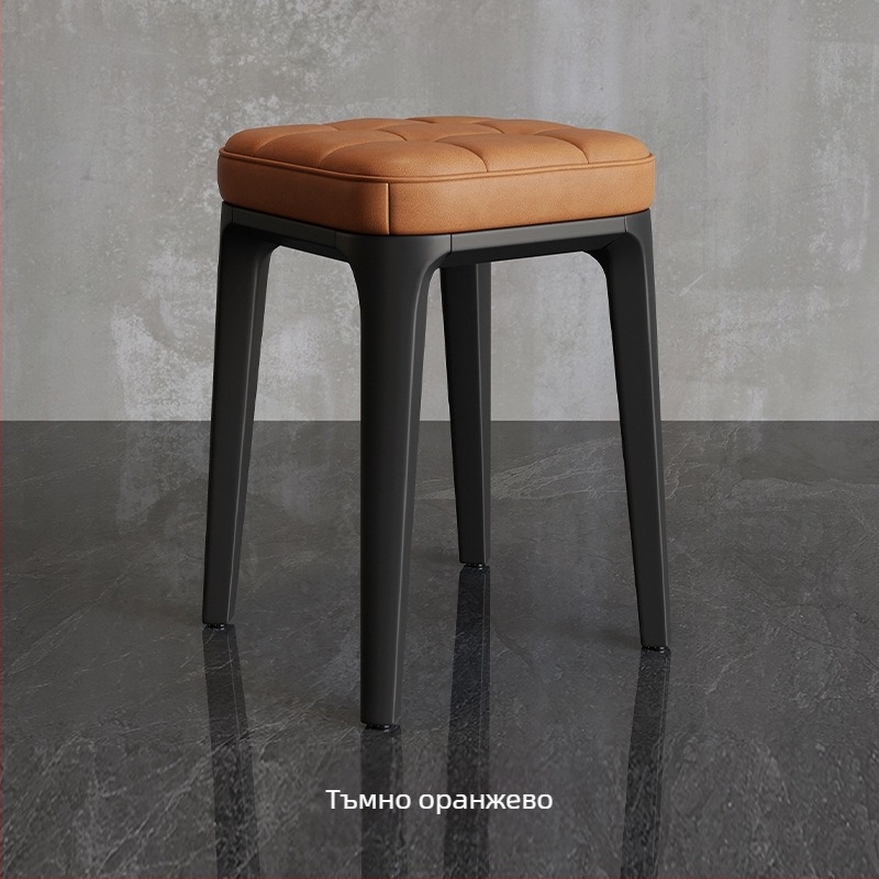 Doyimi Home 2600RBCD пластмасов стол – Stackable, дебел, с мека тапицирана седалка, модерен минималистичен дизайн