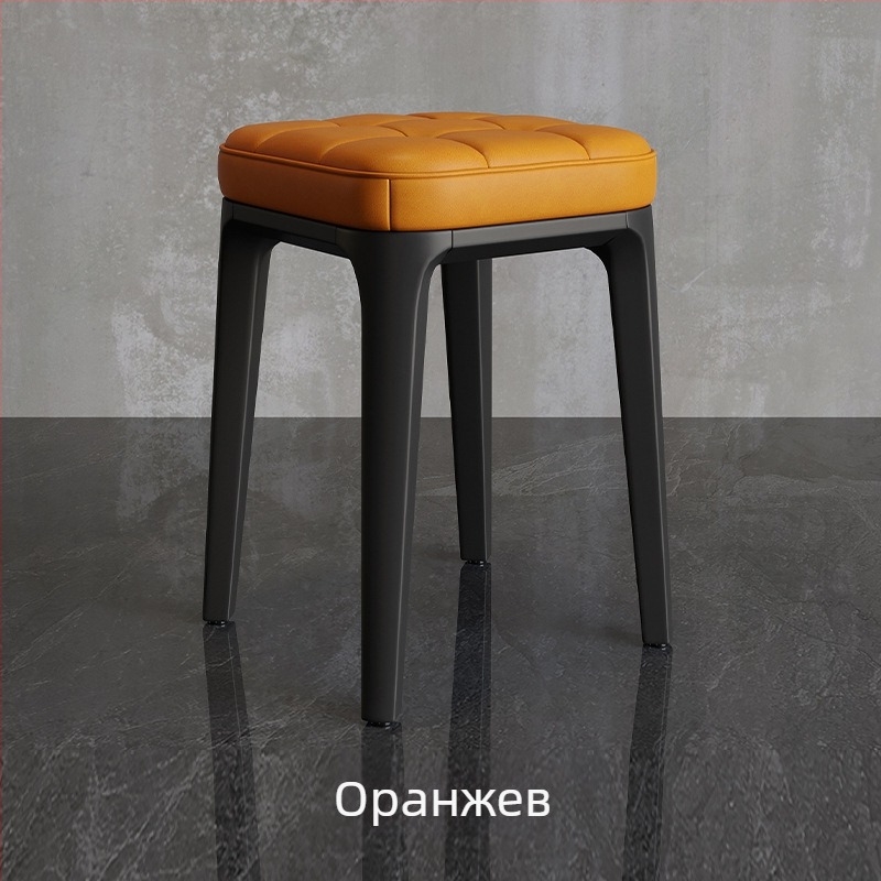 Doyimi Home 2600RBCD пластмасов стол – Stackable, дебел, с мека тапицирана седалка, модерен минималистичен дизайн