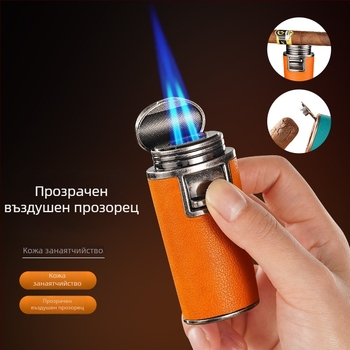 Cofly метална бутанова запалка - ветроустойчива, модел 9028