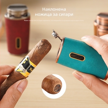 Cofly метална бутанова запалка - ветроустойчива, модел 9028