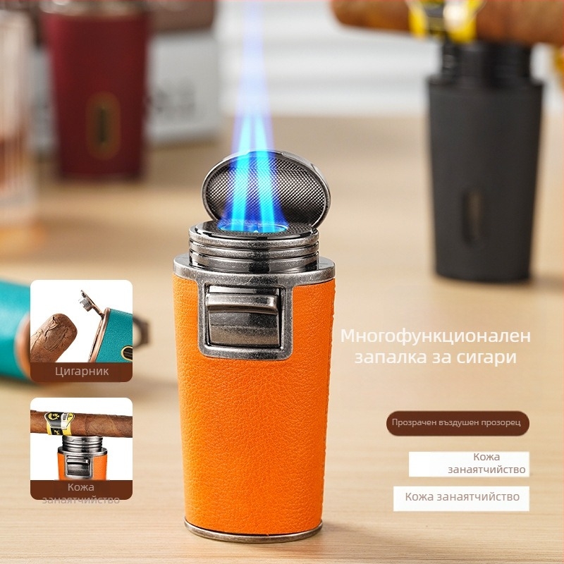 Cofly метална бутанова запалка - ветроустойчива, модел 9028