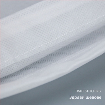 Нетъкан раница с връзване, спанбонд нетъкан плат, печат с топлинен трансфер, персонализирана