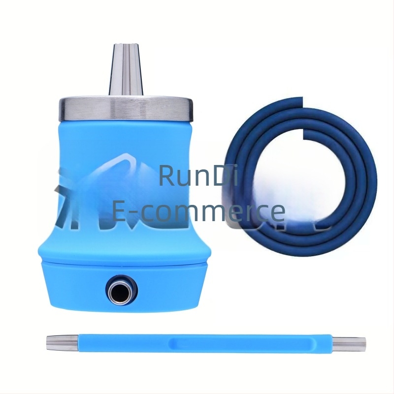 Наргиле от неръждаема стомана - преносим подаръчен комплект за наргиле, пълен комплект, персонализирано