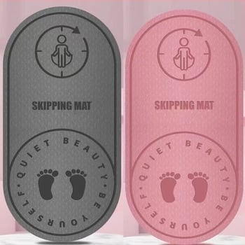 Мат за скачане с въже, ТПЕ, 6 мм дебелина, около 600 г, геометричен модел, произход Yiwu, Zhejiang