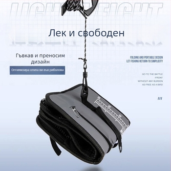 Кош за защита при риболов – плаващ, бързосъхнещ, преносим нейлонов аксесоар за морски и скален риболов (Fishing Manager)