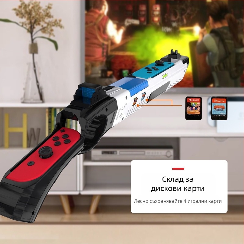 Switch сензорен контролер за NS, откачващ се, с 4 слота за карти, съвместим с игрите на Switch