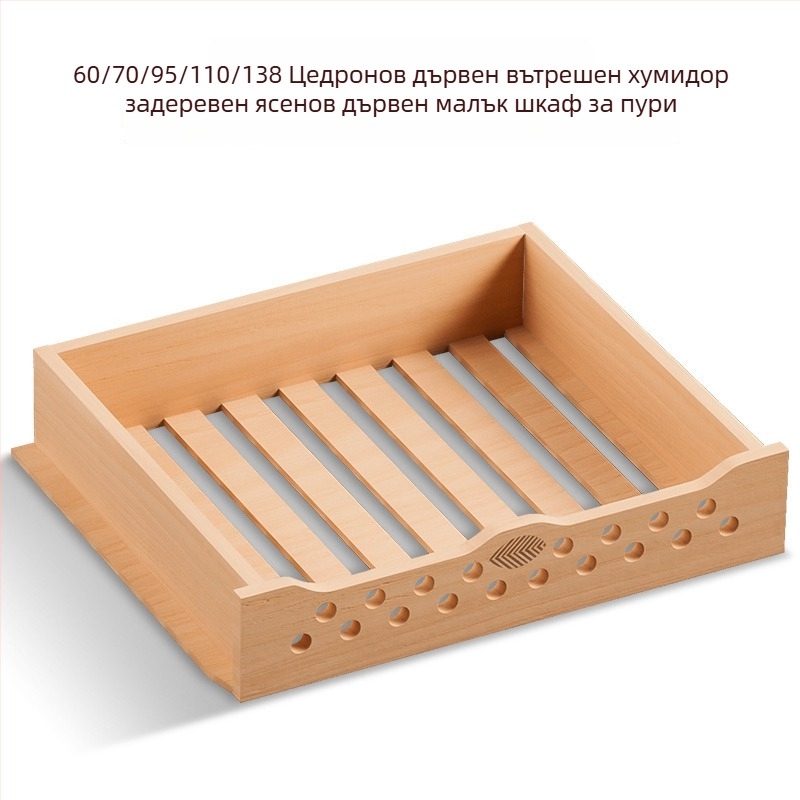 Шкаф за пури – дърво от кедър, прахоустойчив, модерен минималистичен стил, Cigarloong