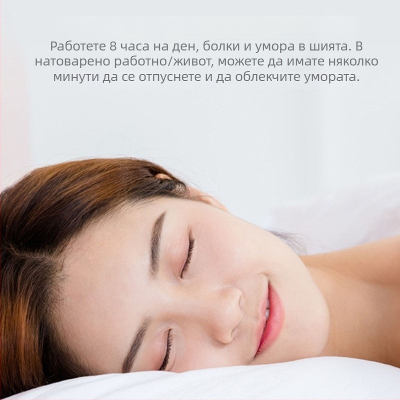 Електрически нагряващ протектор за рамо и шия с Ai Moxa Cloud бродерия – ABS корпус, Ai Grass обвивка за врата, персонализирано лого