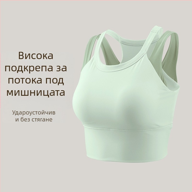 Плюс размер женски спортен сутиен и шорти комплект (Без ръкави; Найлон/Спандекс 78/22; Включена подплънка за гърдите)