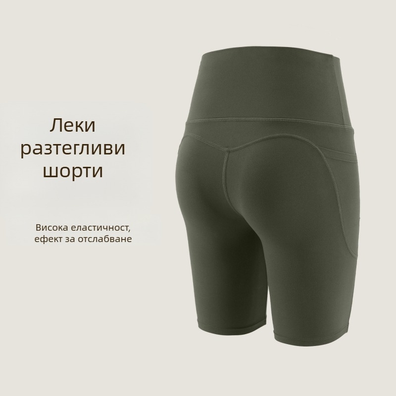 Плюс размер женски спортен сутиен и шорти комплект (Без ръкави; Найлон/Спандекс 78/22; Включена подплънка за гърдите)