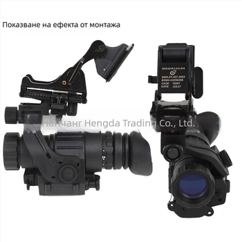 Инфрачервено устройство за нощно виждане с адаптер J-arm за PVS14, марка Hot-blooded Sands, тегло 0.02 кг, без увеличение, без персонализирана обработка, лицензирана частна марка