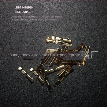 Plug-in студено пресован прружинен терминален конектор, мъжки и женски двойка, серия Terminal, New Leap