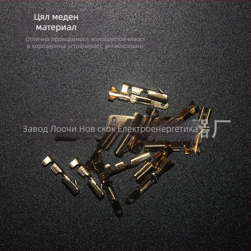 Plug-in студено пресован прружинен терминален конектор, мъжки и женски двойка, серия Terminal, New Leap