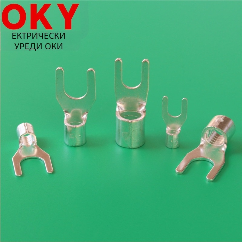 UT1.5-4 студено пресована клема, мед материал, сребърно покритие, 1 дупка, 220V, 2A