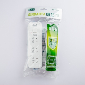 Разклонител с проводник за големи електроуреди, 16A, огнеупорен корпус, 4000W, AC100-250V