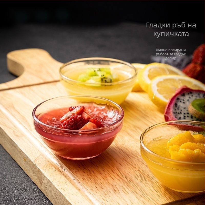Десертни купички от костен порцелан, кръгла форма, подходящи за микровълнова печка, персонализируеми с печатен логотип, разнообразни шарки, модерен минималистичен стил, първокласно качество