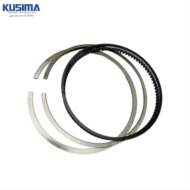 Пистовите пръстени за Mercedes-Benz M272 2.5L бензинов двигател — Сплавна стомана, 3 пръстена, Комбинационен тип, Барел напречно сечение (Mercedes-Benz M272 2.5L бензинов двигател)