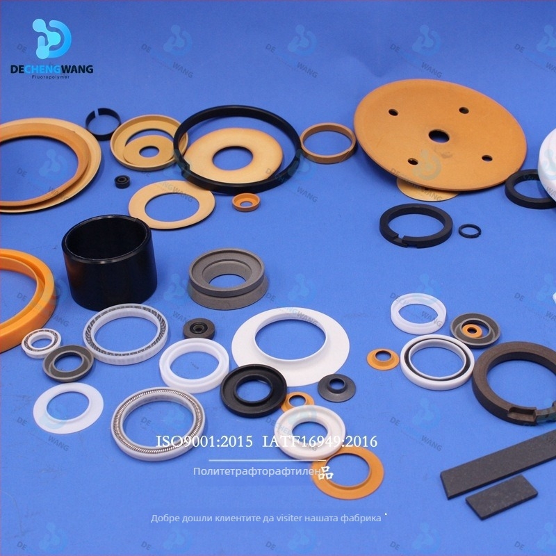 Уплътнение, PTFE lip seal, износоустойчив поршнев пръстен — DF-0058, De Cheng Wang, автомобилна индустрия, висока температура
