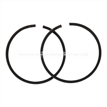 GOOFIT 40 мм пистов сборка за 2-тактов 50cc Jog Minarelli PW50 мопед (40 мм диаметър, 2 гнезда за пръстени, интегриран пръстен, отвор за щифт 10×33, компресионна височина 40)