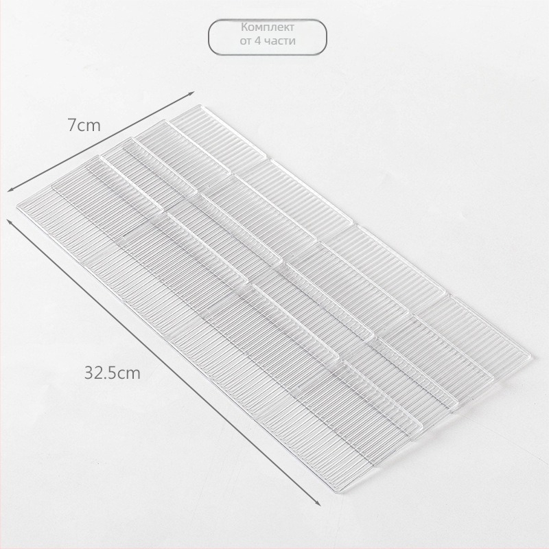 Пластмасов разделител за чекмеджета, креативен дизайн, настолен монтаж, еднослоен, подходящ за канцелария