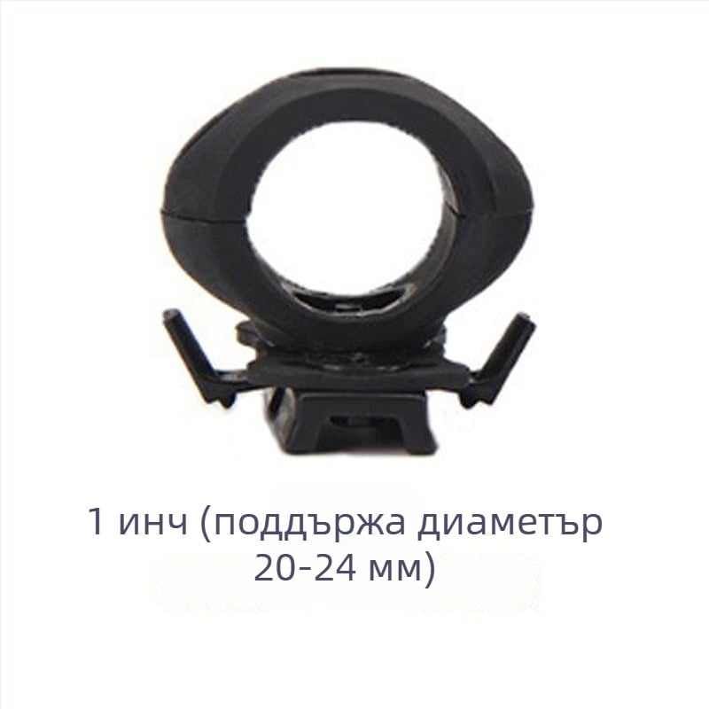 Аксесоар за каска за колоездене със странично осветление и монтаж на релса; материал: нейлонова пластмаса; марка: Shellfish; персонализирана обработка; печатно лого; лицензиран частен етикет