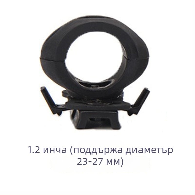 Аксесоар за каска за колоездене със странично осветление и монтаж на релса; материал: нейлонова пластмаса; марка: Shellfish; персонализирана обработка; печатно лого; лицензиран частен етикет