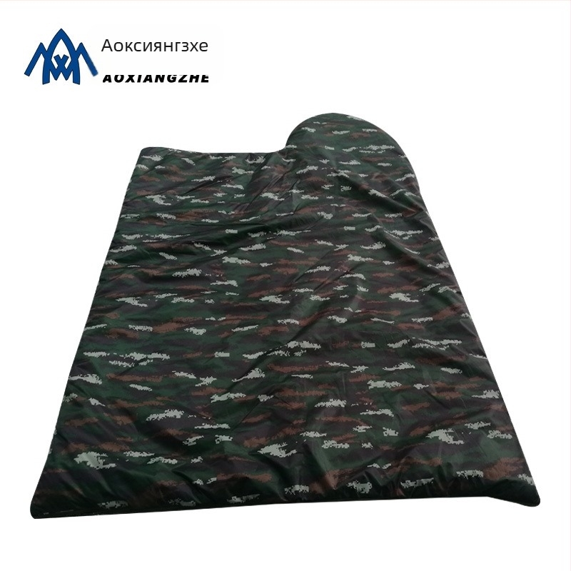 Спален чувал с тигров камуфлаж, пълнеж Hollow Cotton, подплата Chunya Spun, плат Polyester, стил: envelope, тегло 1500 g