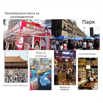 Ръчен резач за хартия, преносим акрилен кръгъл резач, марка Great badge