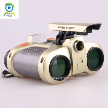 Obest JYW-1226 Детски бинокъл с нощно виждане 4x30 с подсветка, игрален телескоп