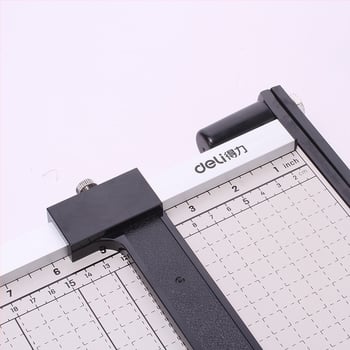 Deli 8014 резачка за хартия, метална, ръчна