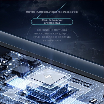 Гнездо за зареждане с 10–16A, 220V, 3.5kW – Тип: гнездо за свързване на кабели