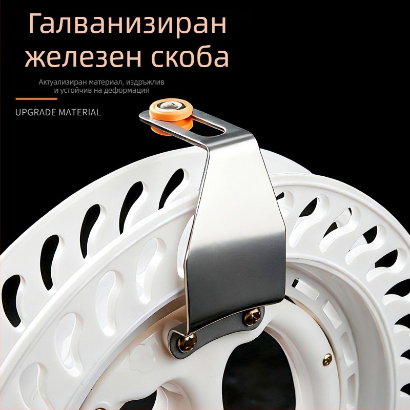 Морска риболовна макара - пластично тяло, пластмасов каркас, механично изпълнение, марка Xiaoyao Jin, Спецификация 500