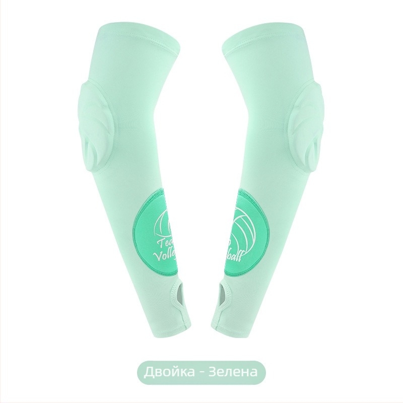 Волейболни лакътни протектори с двустранно мек изкуствен памук, защита за лакътя за възрастни