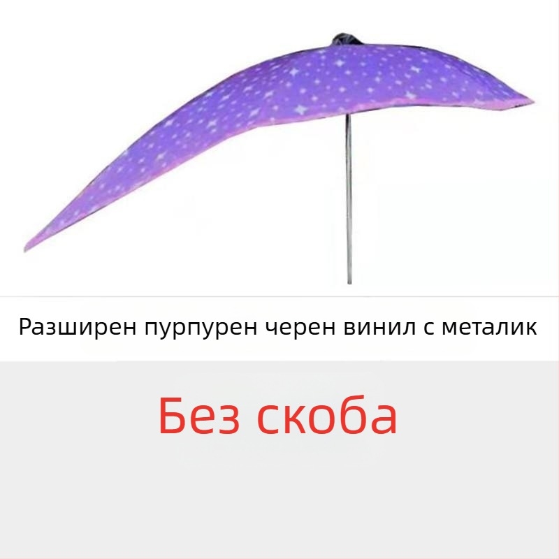 Отделяща се UV-защитна козирка за електрически превозни средства – слънчево и дъждовно убежище (UPF > 50)