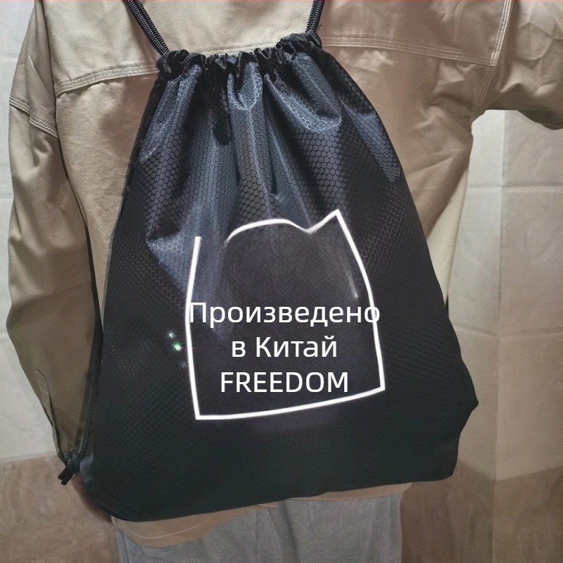 Zongheng раница с връзки за спорт и йога, водоустойчива, джобове отдолу и отстрани, двойни презрамки за мъже и жени