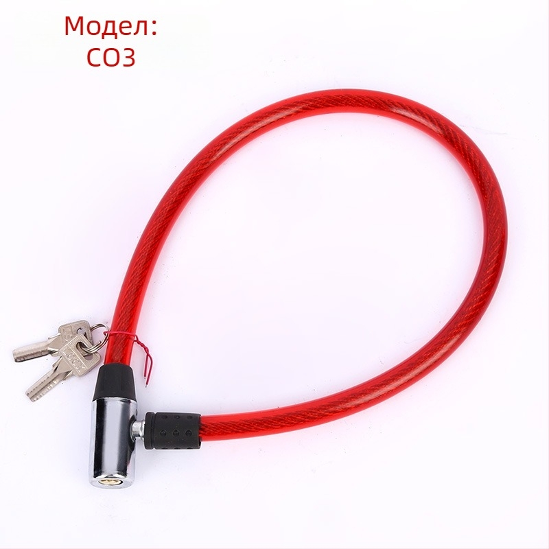 Oakman T01 стоманена телена ключалка за електрически автомобил, противоугонна, персонализирана обработка, стил Нов китайски стил