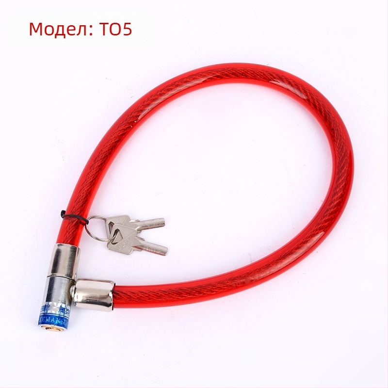 Oakman T01 стоманена телена ключалка за електрически автомобил, противоугонна, персонализирана обработка, стил Нов китайски стил