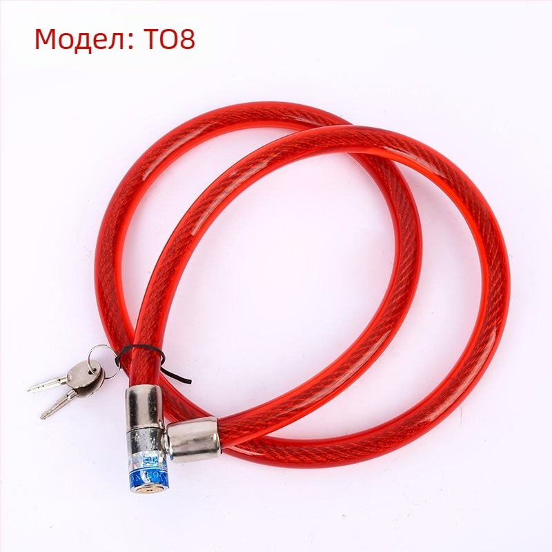 Oakman T01 стоманена телена ключалка за електрически автомобил, противоугонна, персонализирана обработка, стил Нов китайски стил