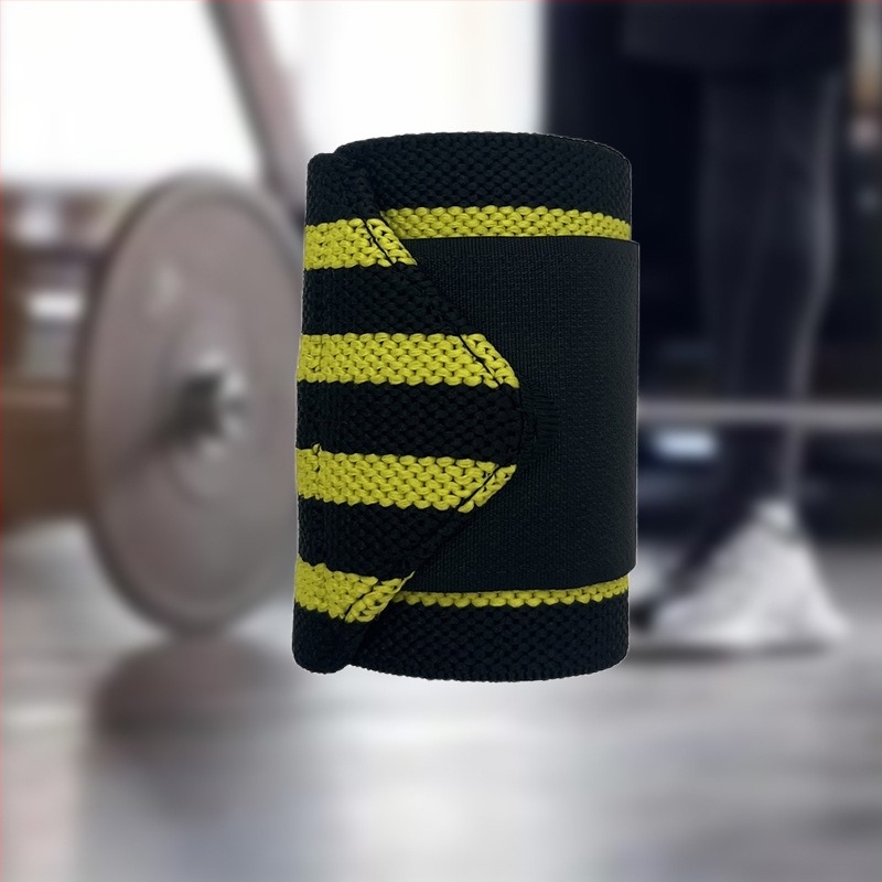 Лента за китка с компресия (Nylon-Spandex) – протектор за китката за възрастни, подходяща за фитнес, футбол, гири, баскетбол, тенис, волейбол и колоездене